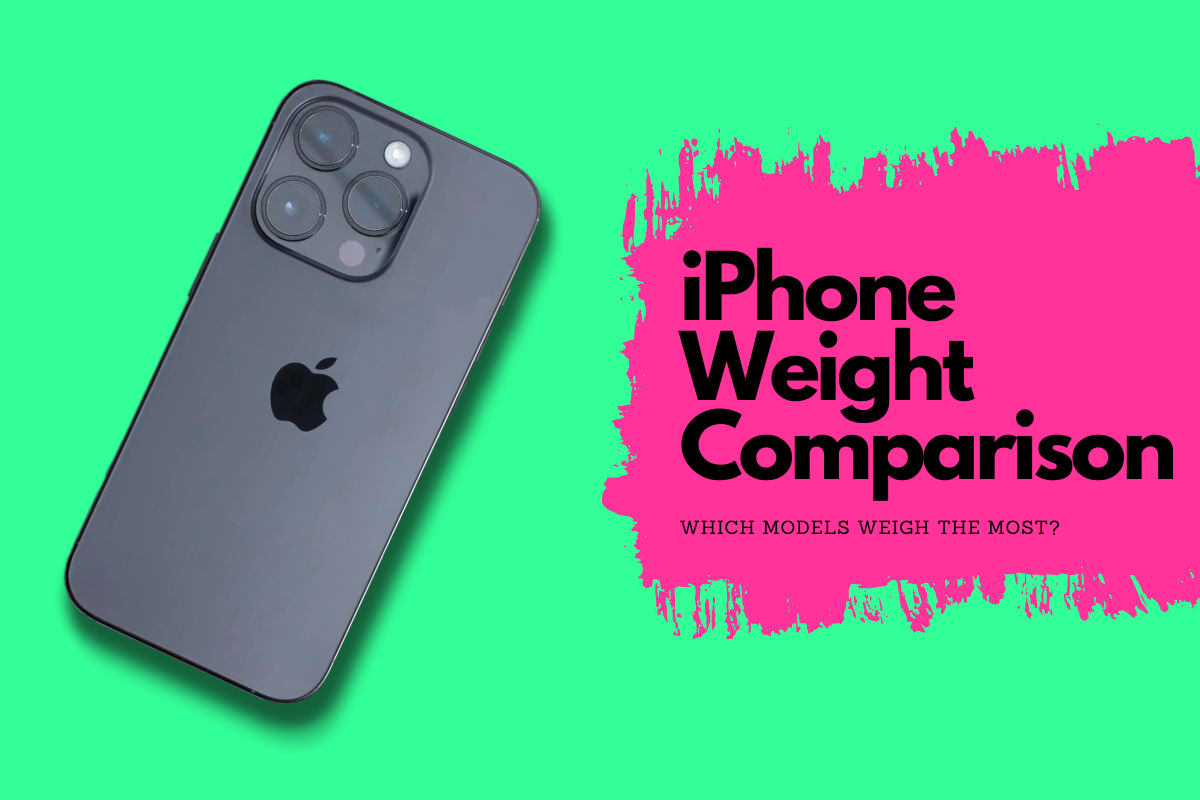 iPhone重量比较：所有模型