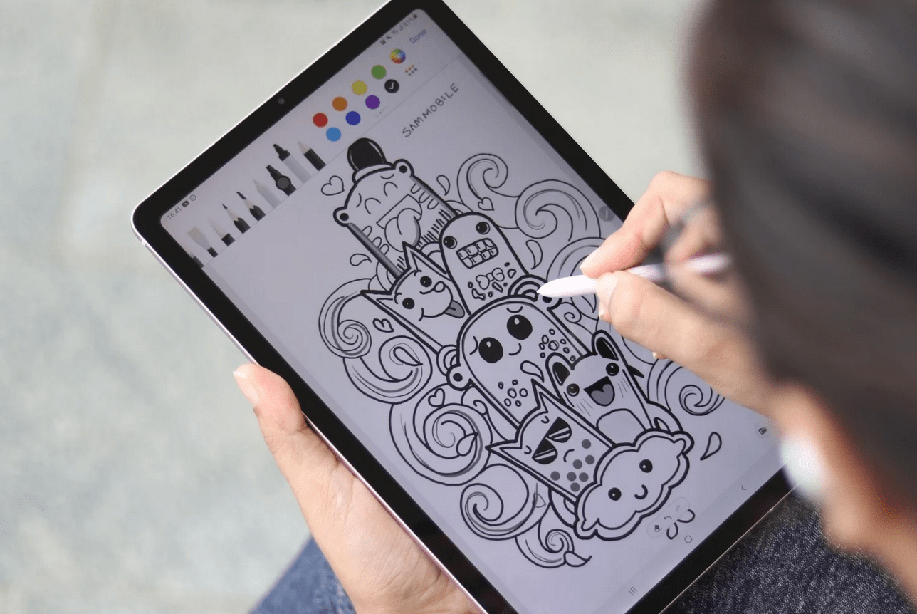 Galaxy Tab S6 Lite用戶的令人興奮的更新：一個UI 6.1更新帶來增強功能和性能