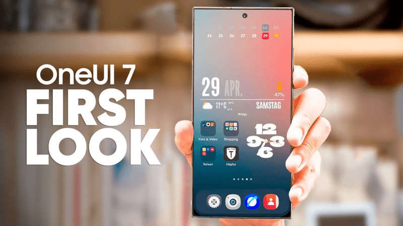 一個UI 7：三星最大的UI更新，並帶有拆分通知，重新設計的圖標等等