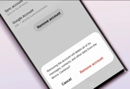 如何輕鬆刪除三星帳戶