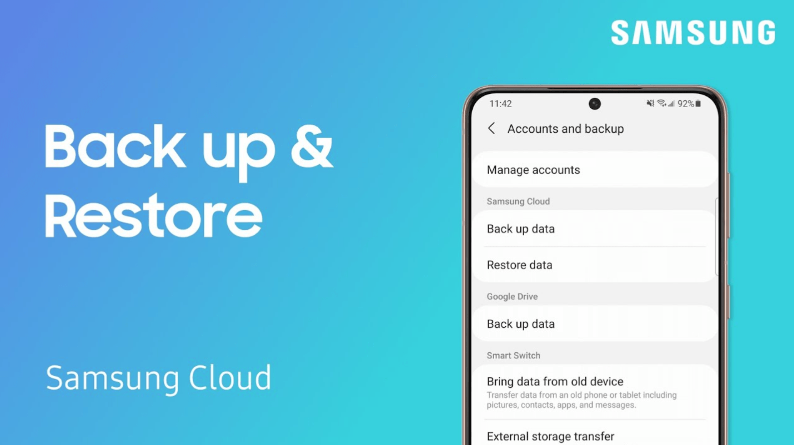 如何備份三星手機：簡單的逐步指南