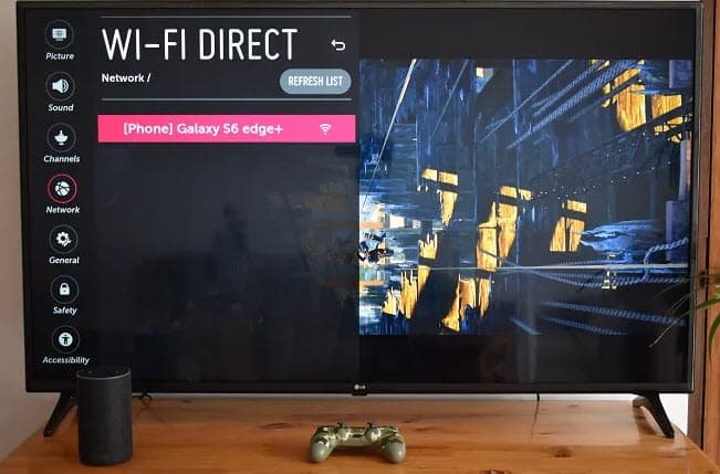 如何在三星电视上使用WiFi Direct:无路由器即时共享和流