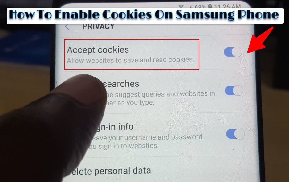 如何在三星手机上启用cookie：2种简单的方法，您可以立即尝试