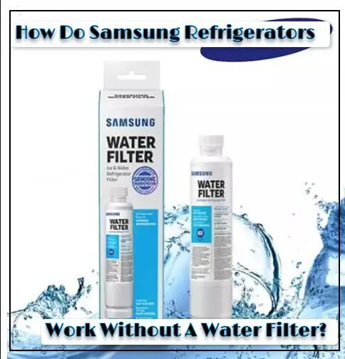 三星冰箱可以在没有滤水器的情况下工作吗？ [回答！]
