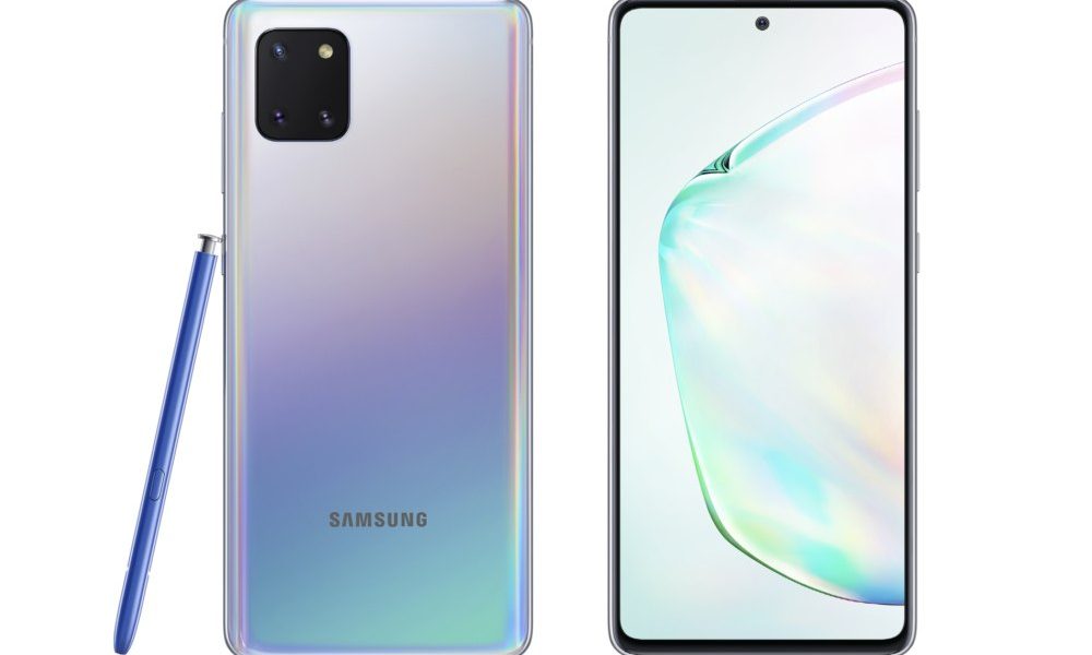 三星Galaxy Note 10 Lite更新带来了2020年11月的安全补丁