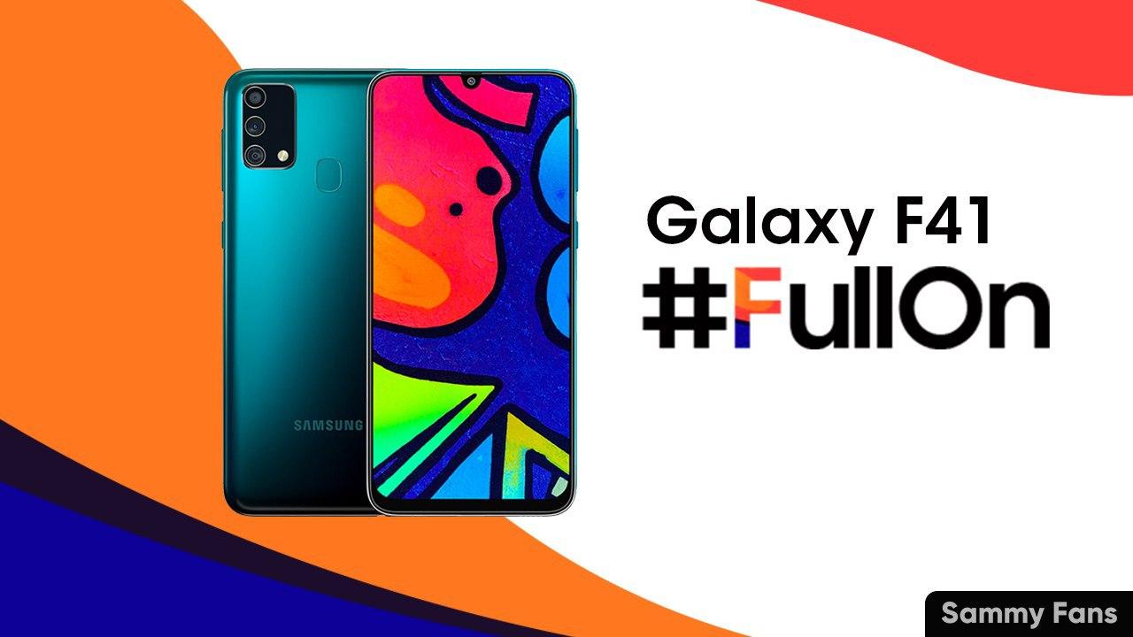 Galaxy F41获得一个UI 3.1.1,并在2021年9月更新中获得三星PAY MINI