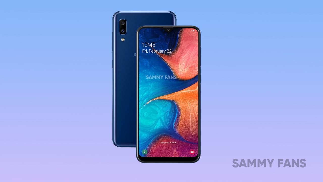 三星Galaxy A20获得2020年10月的安全补丁