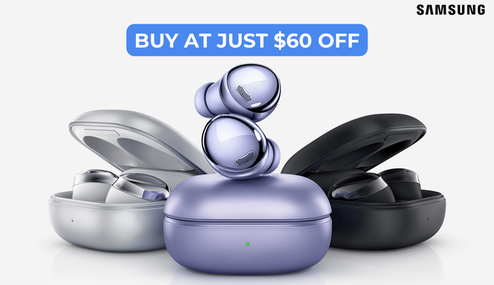 获得三星Galaxy Buds Pro，享受60美元